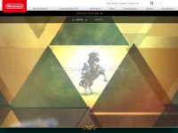 Desktop screenshot for zelda.com