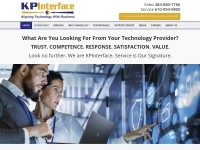 Desktop screenshot for kpinterface.com