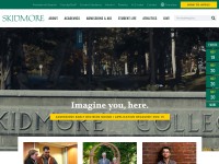 Desktop screenshot for skidmore.edu