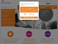 Desktop screenshot for homestatehealth.com