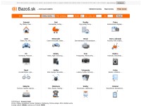 Desktop screenshot for bazos.sk