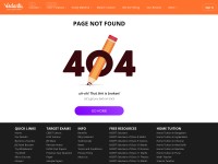 Desktop screenshot for vedantu.com