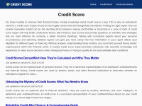 Desktop screenshot for mycredit-score.org