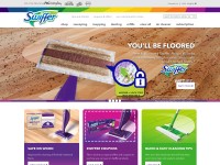 Desktop screenshot for swiffer.com