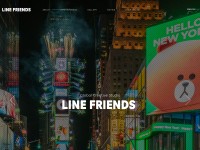 Desktop screenshot for linefriends.com