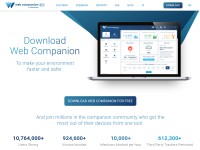 Desktop screenshot for webcompanion.com