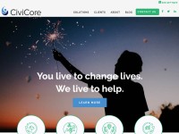 Desktop screenshot for civicore.com