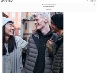 Desktop screenshot for modesens.com