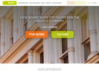 Desktop screenshot for 24seventalent.com