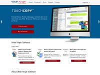 Desktop screenshot for wideanglesoftware.com