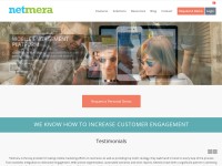 Desktop screenshot for netmera.com