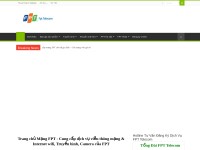 Desktop screenshot for mangfpt.vn