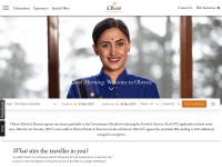 Desktop screenshot for oberoihotels.com