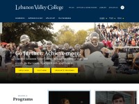 Desktop screenshot for lvc.edu