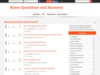 Desktop screenshot for koees.com