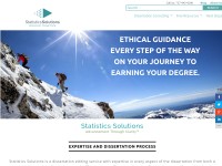 Desktop screenshot for statisticssolutions.com