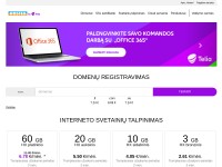 Desktop screenshot for hostex.lt