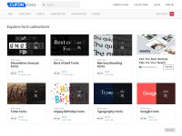 Desktop screenshot for cufonfonts.com