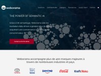 Desktop screenshot for weborama.com