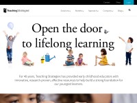 Desktop screenshot for teachingstrategies.com