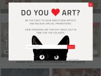 Desktop screenshot for icanvas.com