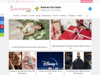 Desktop screenshot for quinceanera.com