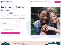 Desktop screenshot for patientaccess.com