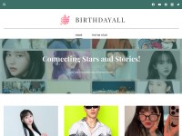 Desktop screenshot for birthdayall.com