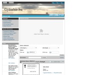 Screenshot of gyaszhir.hu