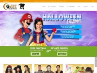 Desktop screenshot for costumecauldron.com