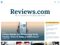 Desktop screenshot for reviews.com