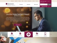Desktop screenshot for johnsonbank.com