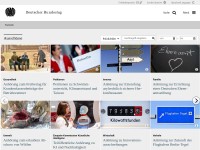 Desktop screenshot for bundestag.de