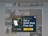 Desktop screenshot for horseracingnation.com