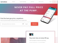 Desktop screenshot for gasbuddy.com