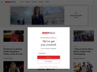 Desktop screenshot for teenvogue.com