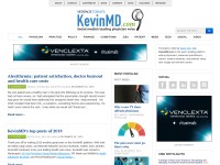 Desktop screenshot for kevinmd.com