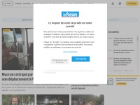 Desktop screenshot for leparisien.fr
