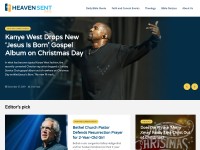 Desktop screenshot for heavensentdaily.com