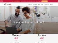 Desktop screenshot for pagefair.com