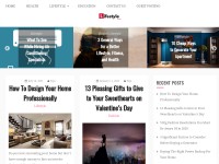 Desktop screenshot for lifestylesays.com