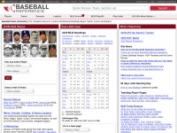 Desktop screenshot for baseball-reference.com