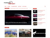 Desktop screenshot for thetorquereport.com