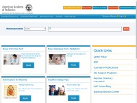 Desktop screenshot for aap.org