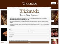 Desktop screenshot for cigaraficionado.com