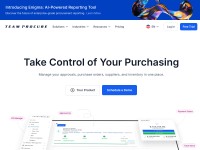 Desktop screenshot for teamprocure.com