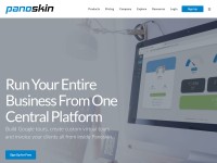 Desktop screenshot for panoskin.com