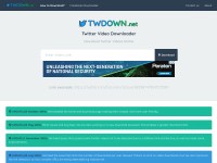 Desktop screenshot for twdown.net