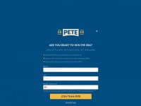 Desktop screenshot for peteforamerica.com