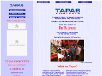Desktop screenshot for tapasconcepts.com